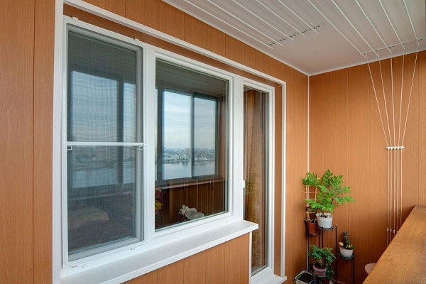 Фото отделки, утепления и обшивки балконов